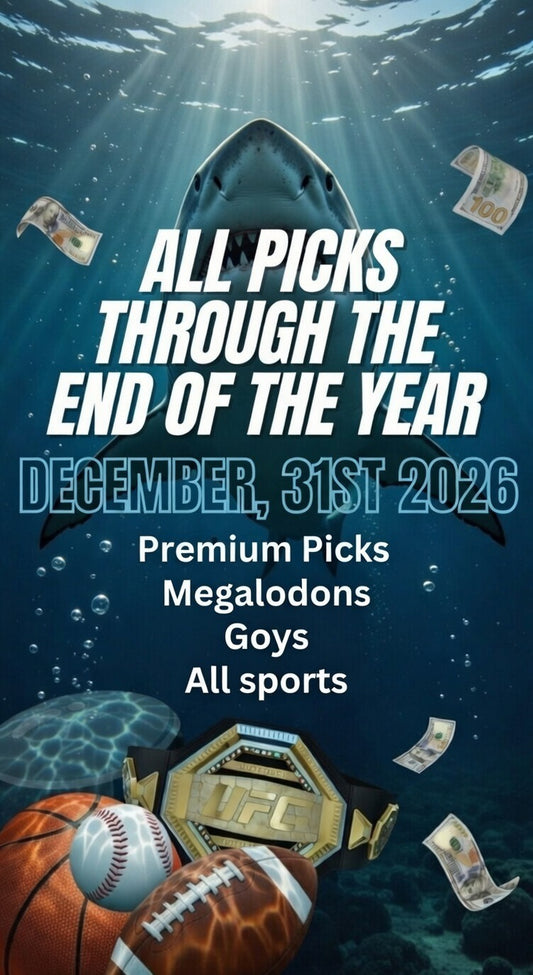 ALL PICKS THROUGH THE END OF THE YEAR